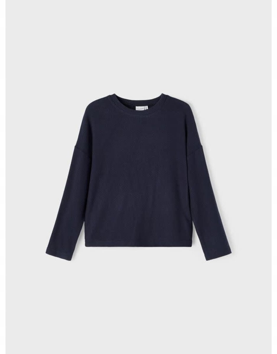 NAME IT GRANATOWA BLUZKA DZIECIĘCA BASIC 104 SXO