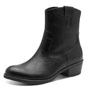 Kozaki damskie - Marco Tozzi Damskie 2-25300-45 modne kozaki, czarne, 40 EU, czarny, 40 EU - miniaturka - grafika 1