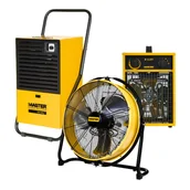 Osuszacze powietrza - Osuszanie po zalaniu - zestaw Master PROFI PLUS Master Heaters - miniaturka - grafika 1