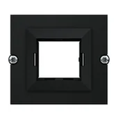 Gniazdka elektryczne - Ramka BACHMANN 1xAvaya/Systimax CAT6, nieekranowana - miniaturka - grafika 1