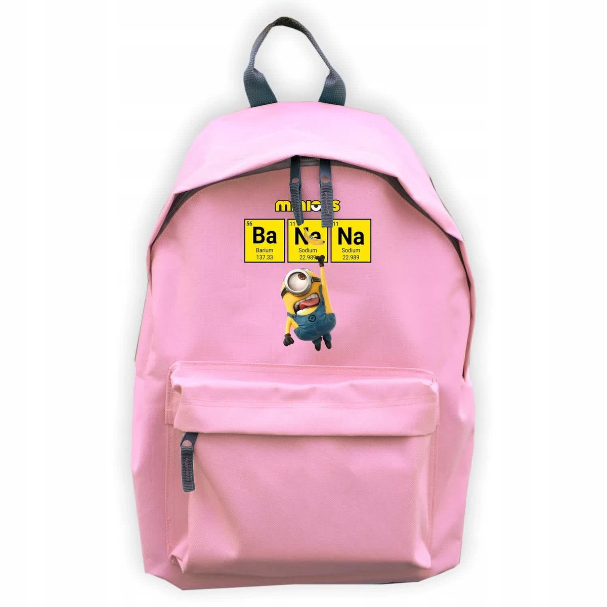 PLECAK SZKOLNY RÓŻOWY Do Szkoły Basen Dla Fana Minionków BANANA Minions Wz
