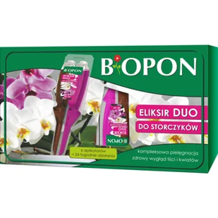 Eliksir Duo do storczyków odżywia i regeneruje 6 x 35 ml Bopon - Nawozy ogrodnicze - miniaturka - grafika 1