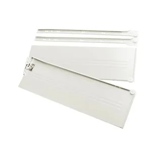 SZUFLADA WYSOKA METALBOX BIAŁY AMIX MB/150 H-150 mm L-400 mm - Meble modułowe i akcesoria - miniaturka - grafika 1