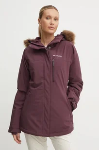 Columbia kurtka narciarska Ava Alpine kolor bordowy 2085831 - Kurtki i kamizelki sportowe damskie - miniaturka - grafika 1