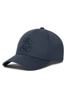 HUGO Czapka z daszkiem Jude 50533409 Granatowy - Czapki męskie - miniaturka - grafika 1