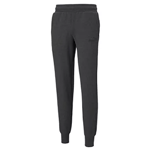 PUMA SPODNIE MĘSKIE DRESOWE BAWEŁNIANE ESS LOGO PANTS GREY 586714 07 S - Spodnie męskie - miniaturka - grafika 1