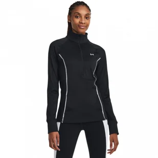 Damska bluza treningowa nierozpinana bez kaptura Under Armour UA Train CW 1/2 Zip - czarna - Bluzy damskie - miniaturka - grafika 1