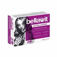 Witaminy i minerały - WegaFarm Bellawit extra amino 30 kapsułek - miniaturka - grafika 1