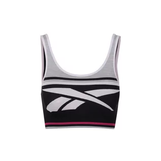 Bielizna sportowa damska - Biustonosz sportowy Reebok Sless Crop Top Kerys - grafika 1