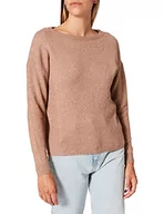 Swetry damskie - ONLY Onlprime L/S KNT sweter damski, Brownie, M - miniaturka - grafika 1