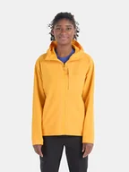 Kurtki i kamizelki sportowe damskie - Marmot Kurtka funkcyjna "Pinnacle" w kolorze żółtym - miniaturka - grafika 1