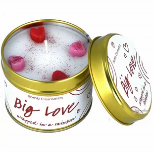 Bomb Cosmetics - Big Love - Świeca zapachowa w puszce - Świece - miniaturka - grafika 1