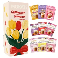 Cappuccino i kawy smakowe - Zestaw Na Prezent Kawa Cappuccino Mokate Napój Kawowy Mix 12 Smaków 24szt - miniaturka - grafika 1