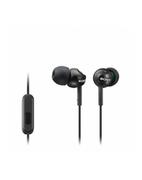 Słuchawki - Sony MDR-EX110B czarne - miniaturka - grafika 1