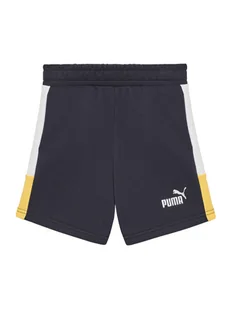 Puma Szorty sportowe Ess 685821 Granatowy Regular Fit - Spodenki damskie - miniaturka - grafika 1