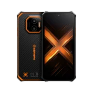 Telefony komórkowe - Hammer Energy X2 5G 8/256GB Czarno-pomarańczowy - miniaturka - grafika 1
