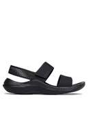 Sandały damskie - Crocs Sandały Literide 360 Sandal W 206711 Czarny - miniaturka - grafika 1
