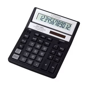 Kalkulator Citizen 12 Cyfr. Sdc888xbk, czarny - Kalkulatory - miniaturka - grafika 1