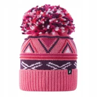 Czapki dla dzieci - Czapka dziecięca Reima Kirjoen Różowa roz. 48/50 - miniaturka - grafika 1
