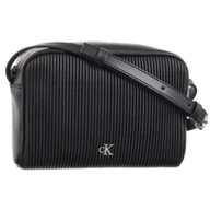 Torebki damskie - Torebka Listonoszka Rib Camera Bag18 PU Black K60K612736 BEH (CK576-a) Calvin Klein - miniaturka - grafika 1