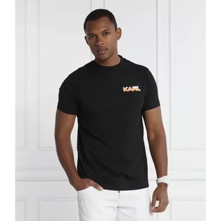 Koszulki męskie - Karl Lagerfeld T-shirt | Regular Fit - grafika 1