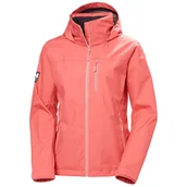 Kurtki i kamizelki sportowe damskie - Kurtka damska Helly Hansen W Crew Hooded Jacket 2.0 Rozmiar: XL / Kolor: różowy - miniaturka - grafika 1