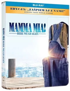 Mamma Mia: Here We Go Again (Steelbook) - Komedie Blu-Ray - miniaturka - grafika 1