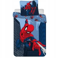 Pościel dla dzieci - Pościel Spider-Man Marvel Blue Miękka bawełna 160x200 cm - miniaturka - grafika 1
