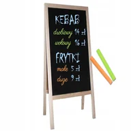 Tablice i flipcharty - Potykacz stojak reklamowy dwustronny kredowy xxl 170x72 - miniaturka - grafika 1