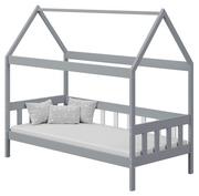 Łóżka dla dzieci i młodzieży - Szare pojedyncze łóżko do dziecięcej sypialni - Dada 3X 200x90 cm - miniaturka - grafika 1