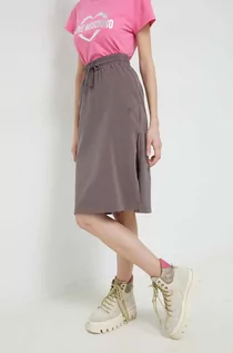 Spódnice - Fila spódnica kolor szary mini ołówkowa - grafika 1
