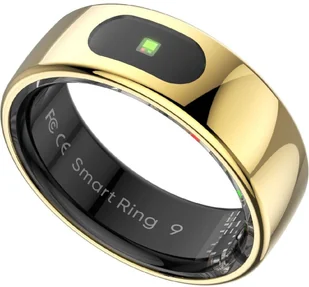 Smart RING PRO z�oty, pomiar stresu, t�tno, monitorowanie snu, roz. 8, Powerton - Smartband - miniaturka - grafika 1