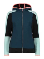 Kurtki i kamizelki sportowe damskie - CMP Kurtka funkcyjna w kolorze turkusowym - miniaturka - grafika 1