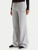 Spodnie sportowe damskie - Guess Jeans Spodnie dresowe W6RB52 K68I4 Szary Regular Fit - miniaturka - grafika 1