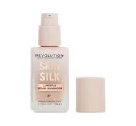 Podkłady do twarzy - MAKEUP REVOLUTION SKIN SILK SERUM FOUNDATION PIELĘGNUJĄCY PODKŁAD DO TWARZY F7 23ML - miniaturka - grafika 1