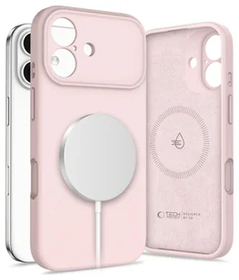 Tech-Protect Silicone Magsafe iPhone 17 pink pearl - Etui i futerały do telefonów - miniaturka - grafika 1