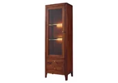 Witryny - Brooklyn Witryna #26 Palisander Olejowany 60X41X178 Cm B 6376 - miniaturka - grafika 1