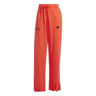 Damskie Spodnie ADIDAS W BLUV Q3 FT PT JI6525 – Pomarańczowy - Spodnie damskie - miniaturka - grafika 1