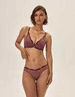 Biustonosze - Biustonosze push-up Kavi - fioletowy 80B - miniaturka - grafika 1