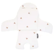 Krzesełka do karmienia - CHILDHOME Poduszka do krzesełka Evolu Jersey Hearts - miniaturka - grafika 1