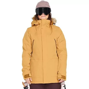 Volcom Damska kurtka Shadow Ins, karmelowa, L, karmel, L - Kurtki damskie - miniaturka - grafika 1