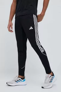 adidas Performance spodnie treningowe Tiro 23 League kolor czarny z aplikacją - Spodnie męskie - miniaturka - grafika 1