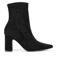 Botki damskie - Botki Jenny Fairy WYL3970-2 Czarny - miniaturka - grafika 1