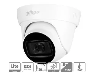 3 kamery z rejestratorem Dahua HAC-HDW1800TL-A-0280B 8MPx Wizsense Mikrofon - Zestawy do monitoringu - miniaturka - grafika 3