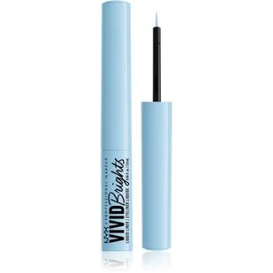 NYX PROFESSIONAL MAKEUP VIVID BRIGHTS EYELINER W PŁYNIE 06 BLUE THANG 2ML - Eyelinery - miniaturka - grafika 1