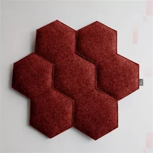 NIE BO DESIGN Poduszka na krzesło Plaster czerw melanż 74106 - Poduszki ogrodowe - miniaturka - grafika 2