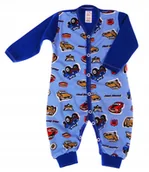 Pajacyki dla niemowląt - PAJAC długi rękaw rampers , Autka chaber 80 KLEKLE - miniaturka - grafika 1