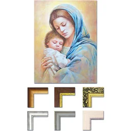 Obraz Matka Boża i Dzieciątko Jezus - Ikony i obrazy sakralne - miniaturka - grafika 1
