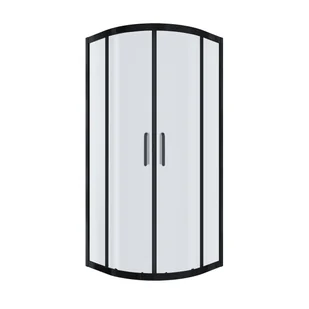 Bravat Kabina prysznicowa Regnum Black 90 x 90  5902701442620 - Kabiny prysznicowe - miniaturka - grafika 1
