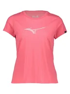 Koszulki sportowe damskie - Mizuno Koszulka sportowa w kolorze jasnoróżowym - miniaturka - grafika 1